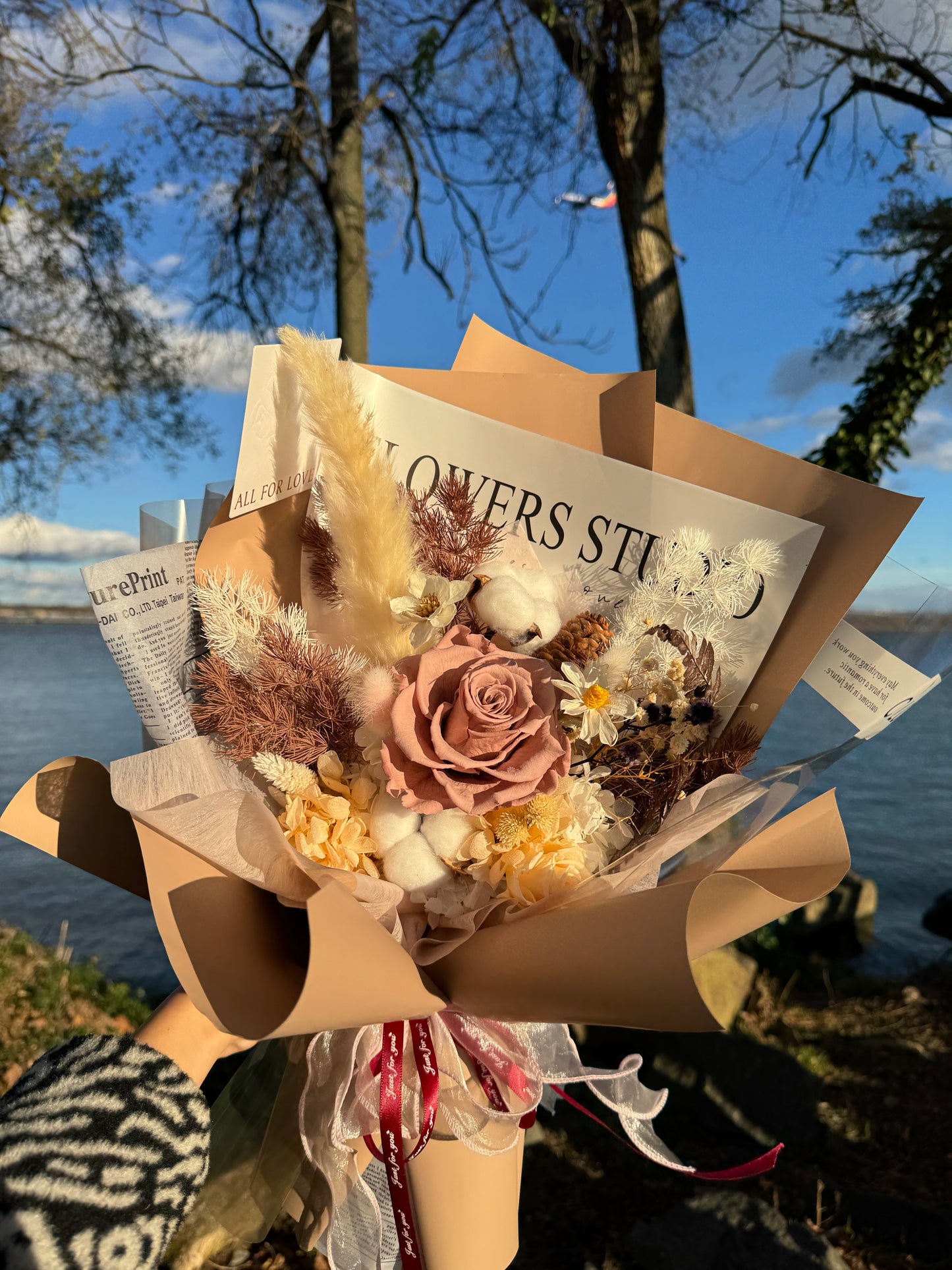 Latte-Inspired Bouquet