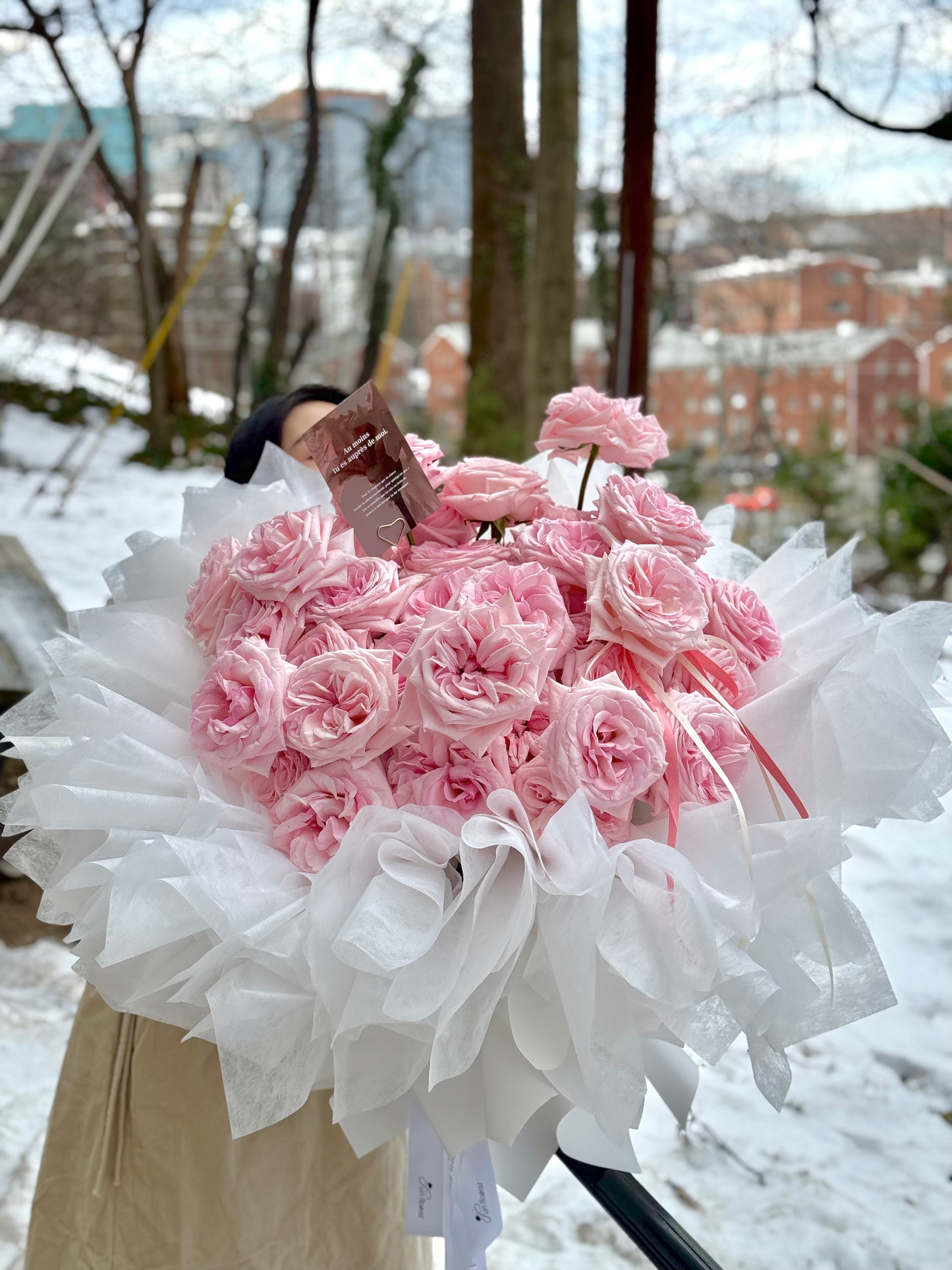 Pink Lychee Roses( 24/36/52 stems)