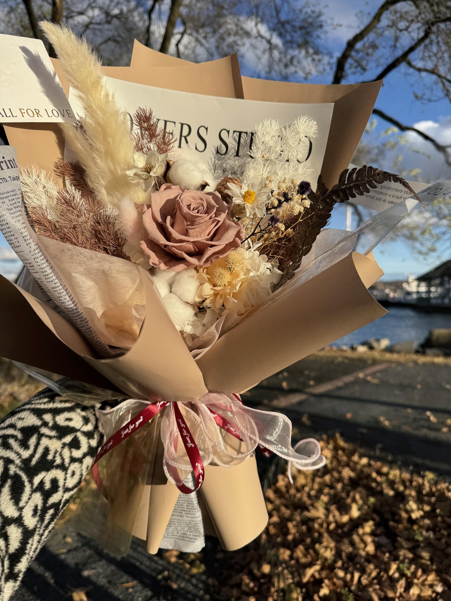 Latte-Inspired Bouquet