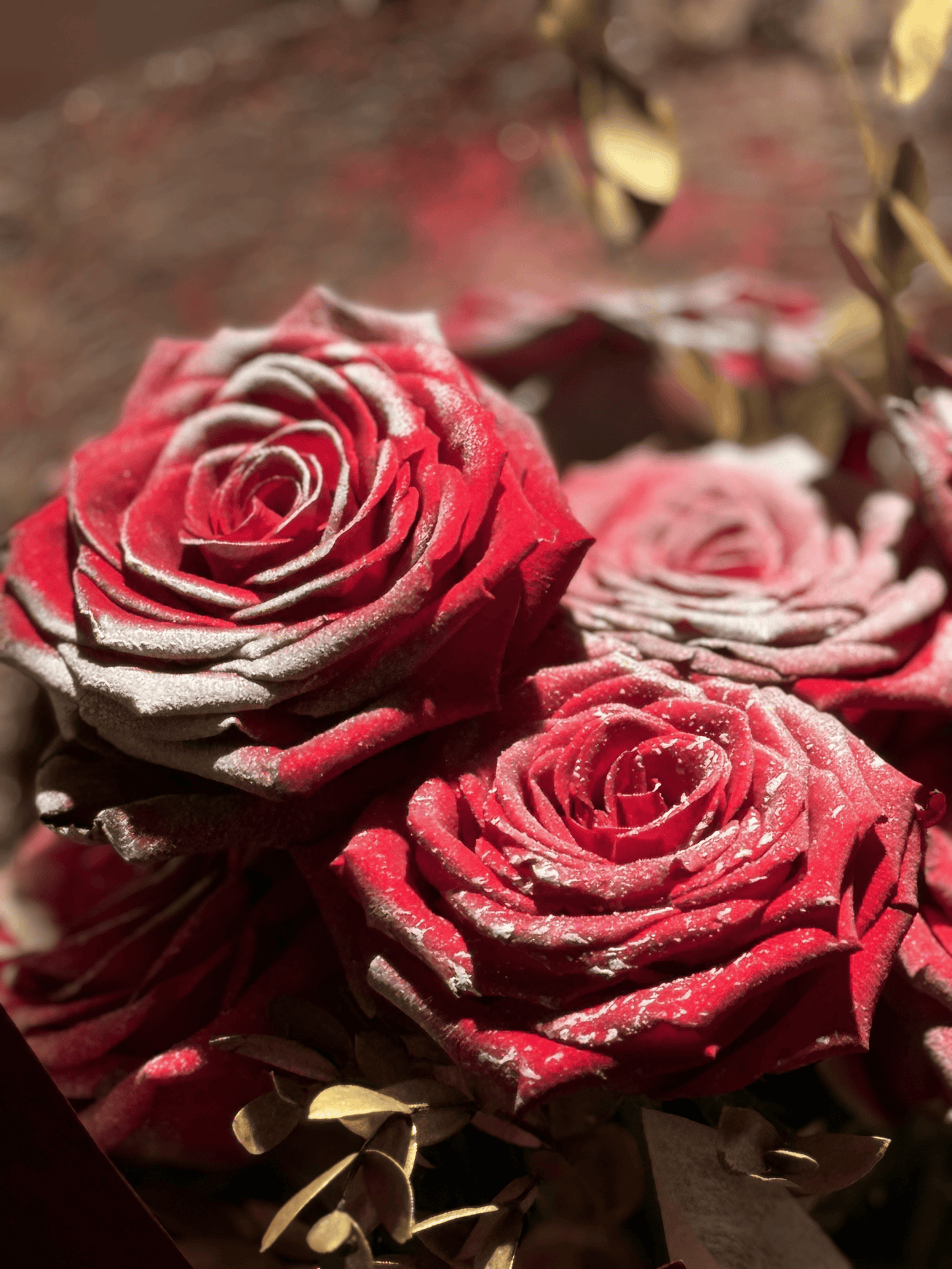 Christmas Rose Fresh Flower Bouquet