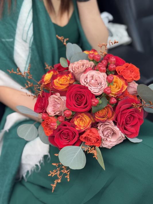 Freedom & Cappuccino Bridal Bouquet