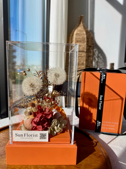 Preserved Dandelion (Hermes Orange)