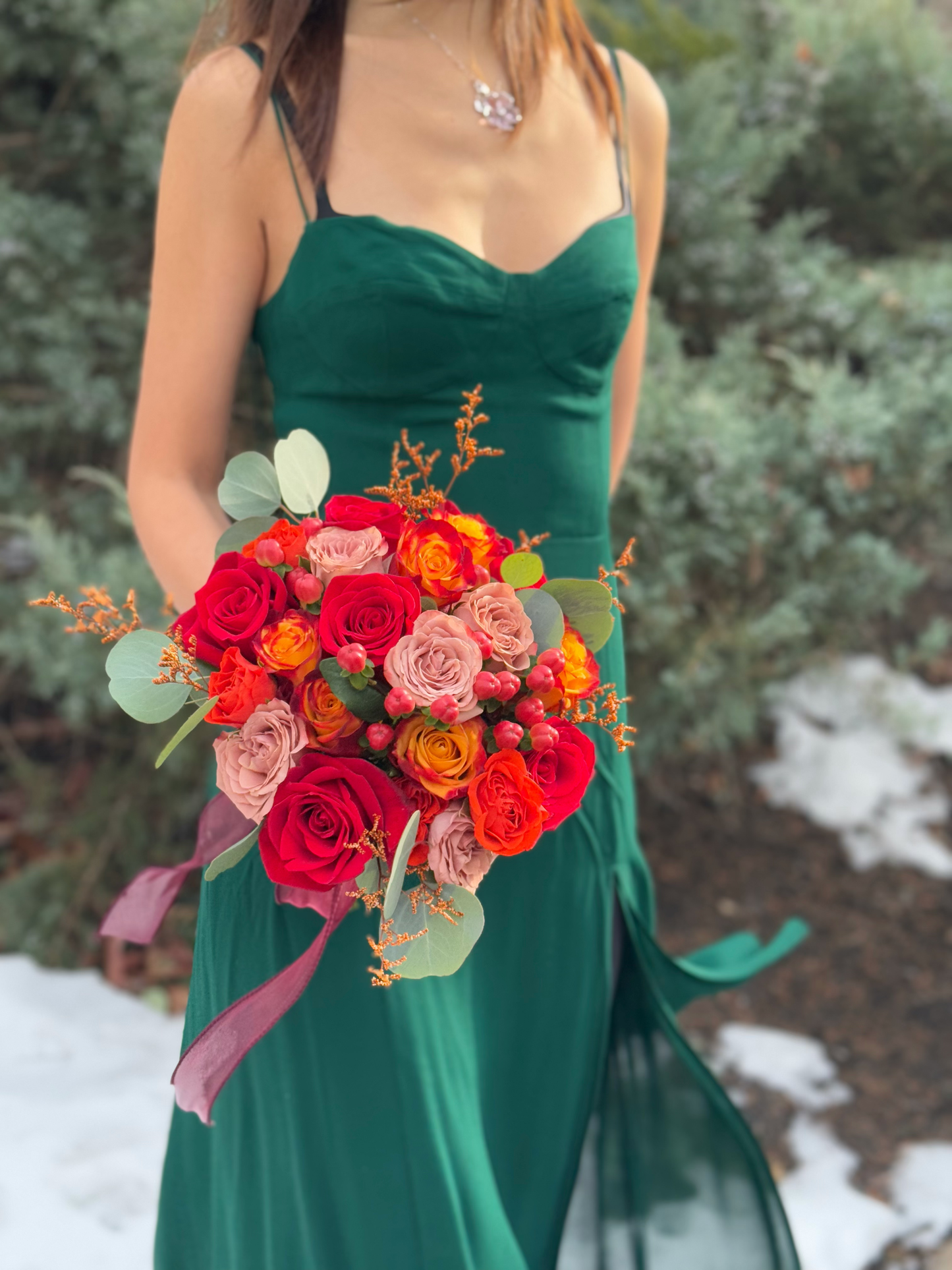 Freedom & Cappuccino Bridal Bouquet